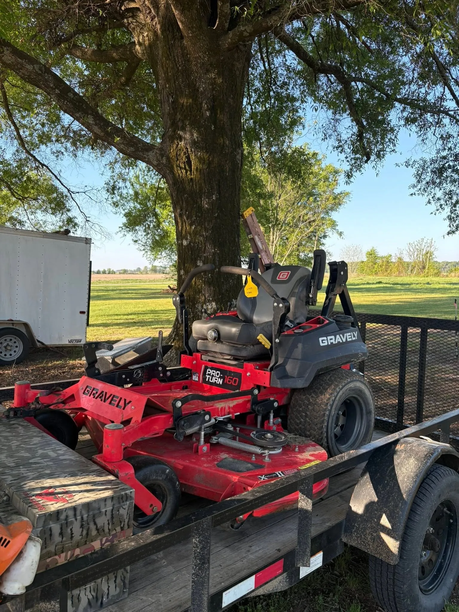 Gravely Pro-Turn zero-turn mower ready for a lawn job